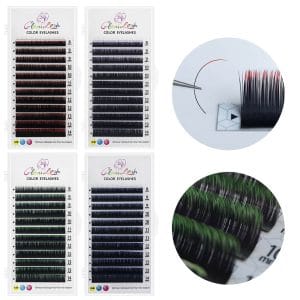 Gradient Colored Lashes