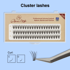 20D cluster lashes